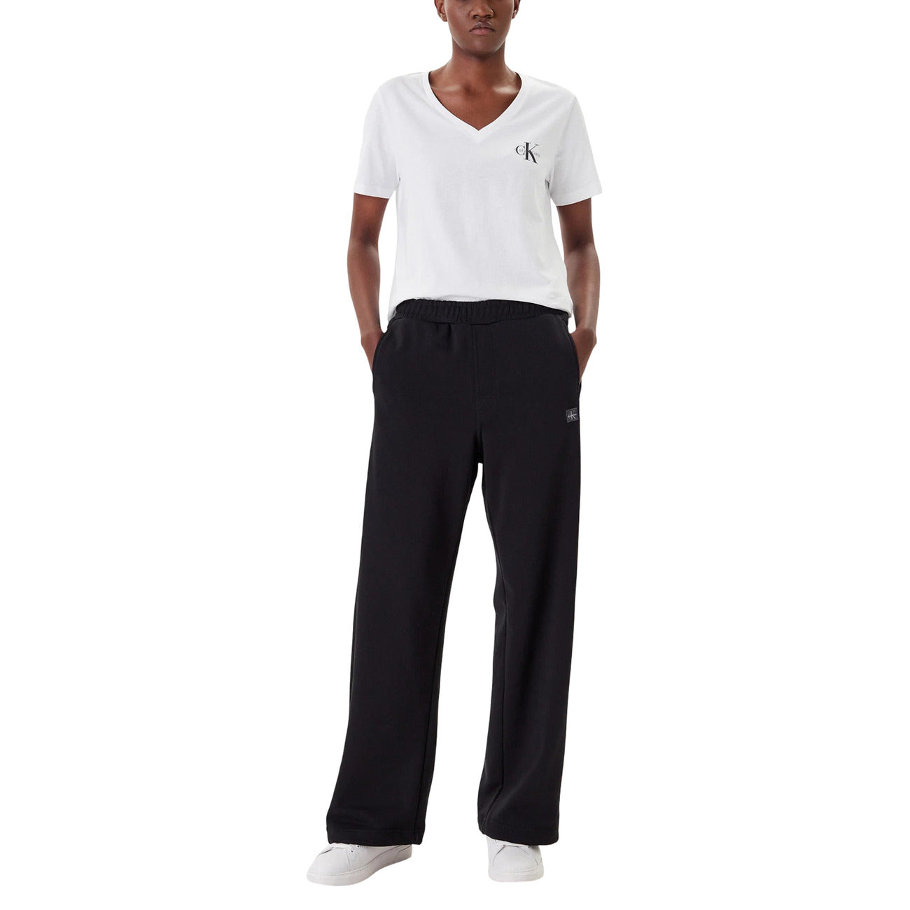 Calvin Klein Jeans Broek Dames Zwart
