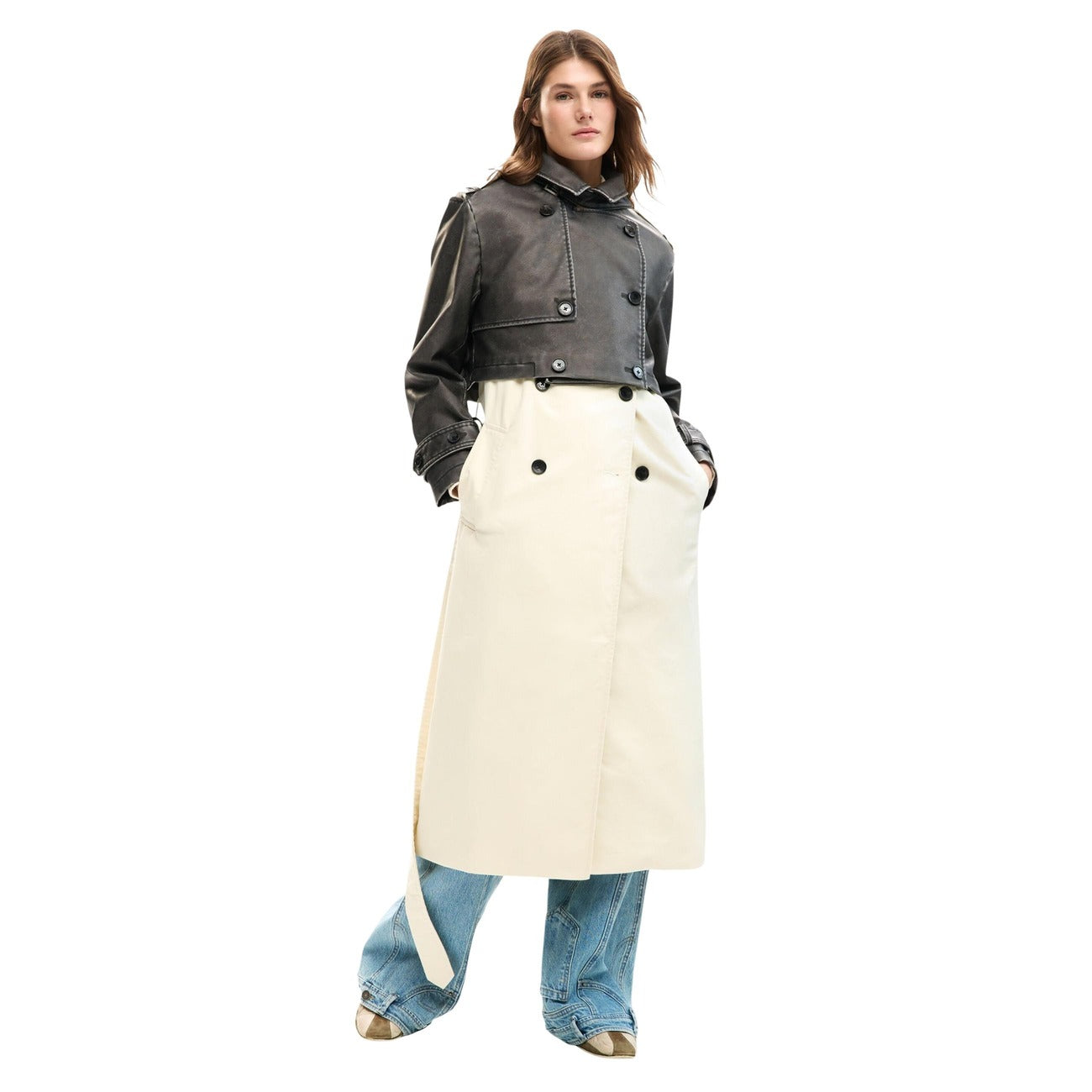 Desigual Jack Dames Beige