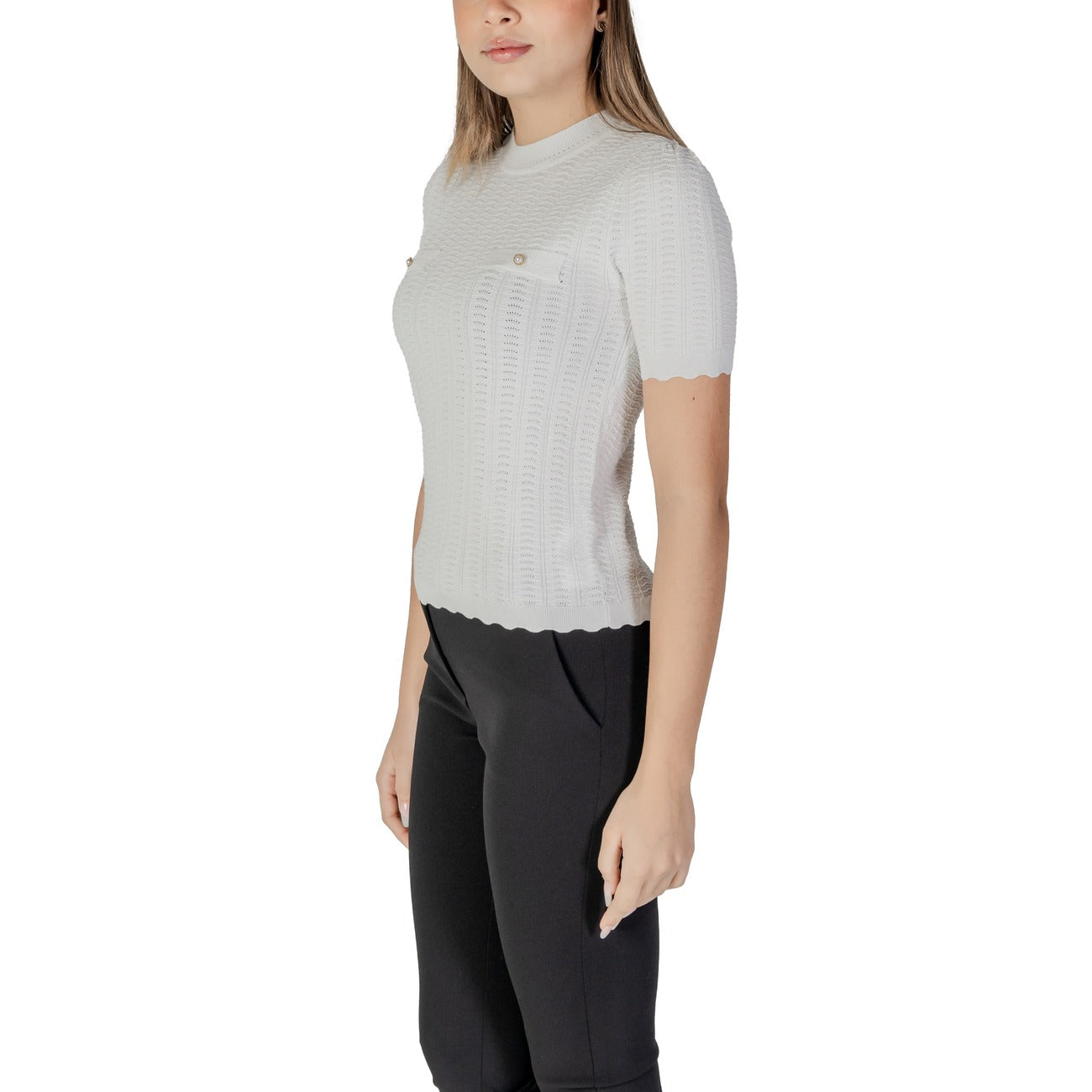 Morgan De Toi T-shirt Dames Wit