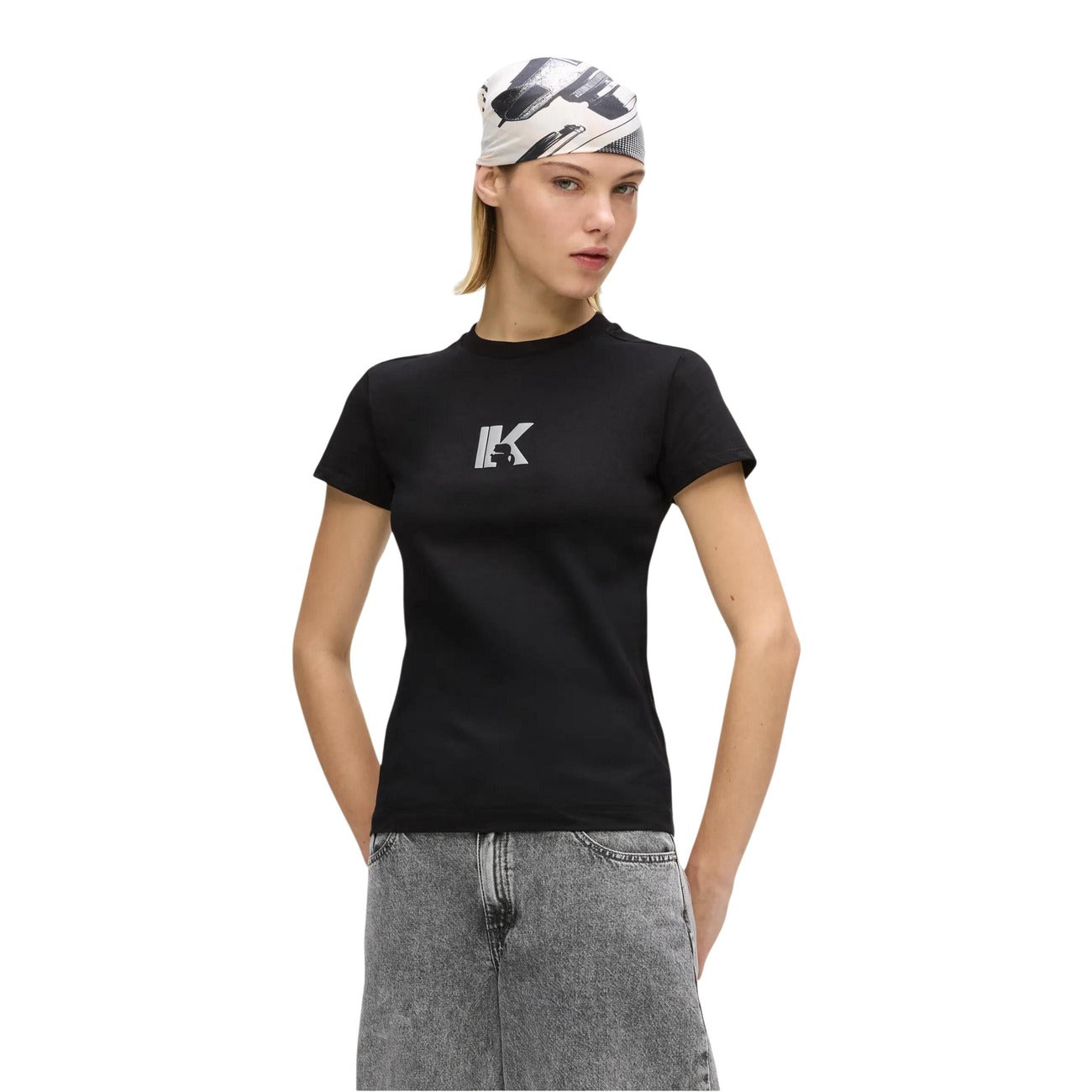 Karl Lagerfeld Jeans T-shirt Dames Zwart