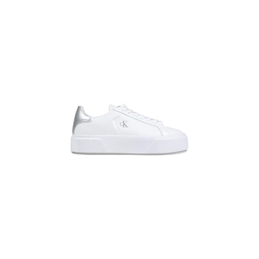 Calvin Klein Sneakers Dames Wit Leer