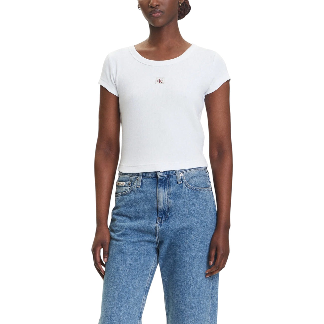Calvin Klein Jeans T-shirt Dames Zwart