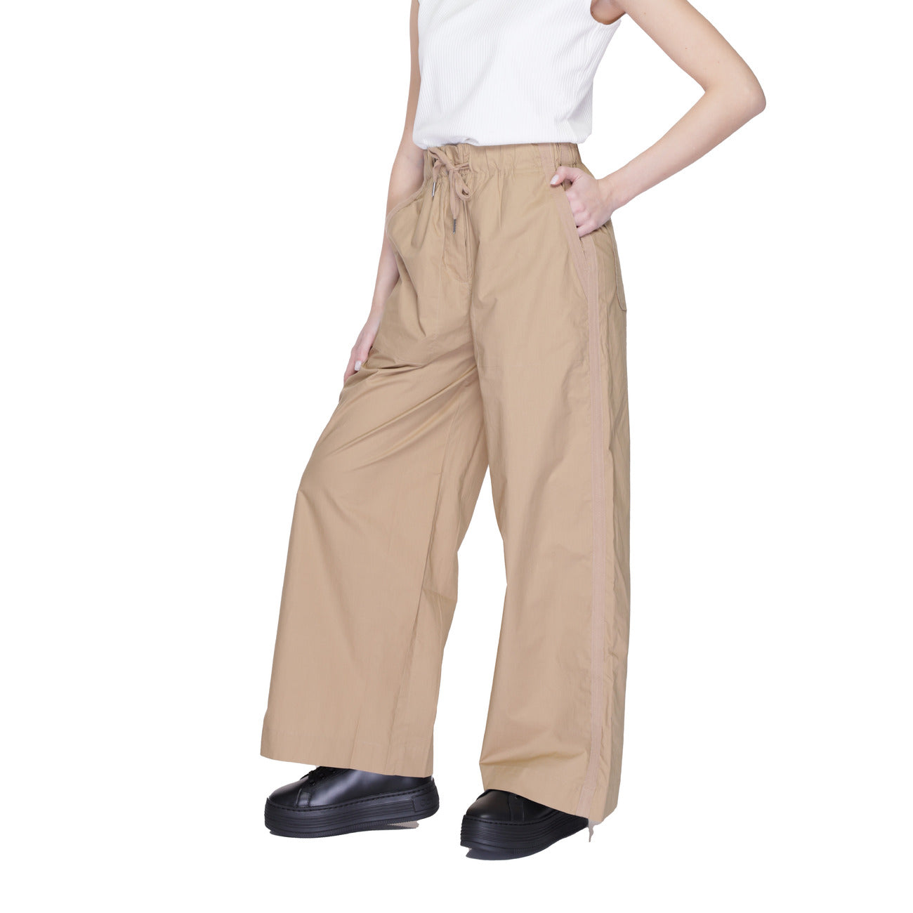 Blauer Broek Dames Beige