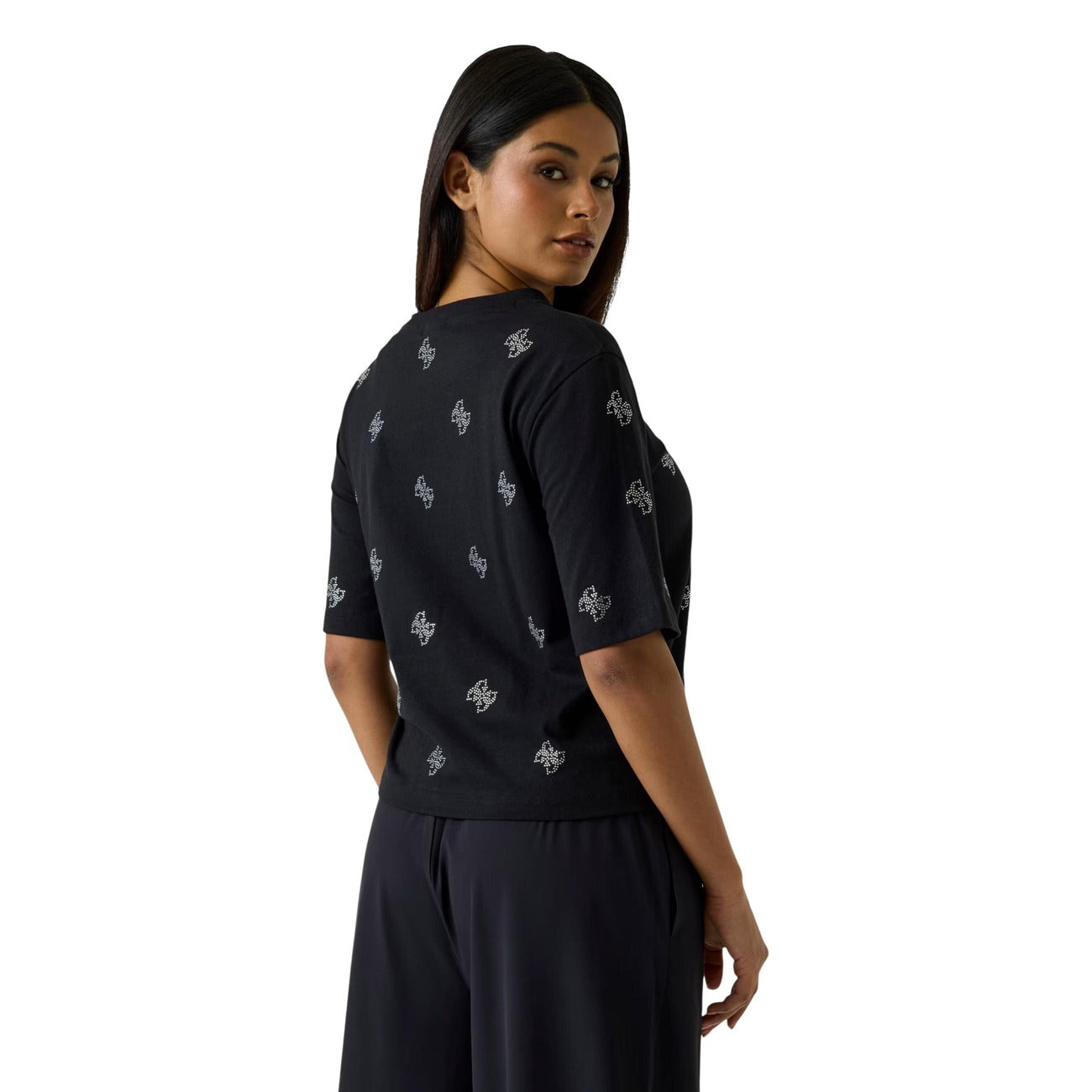Guess T-shirt Dames Zwart