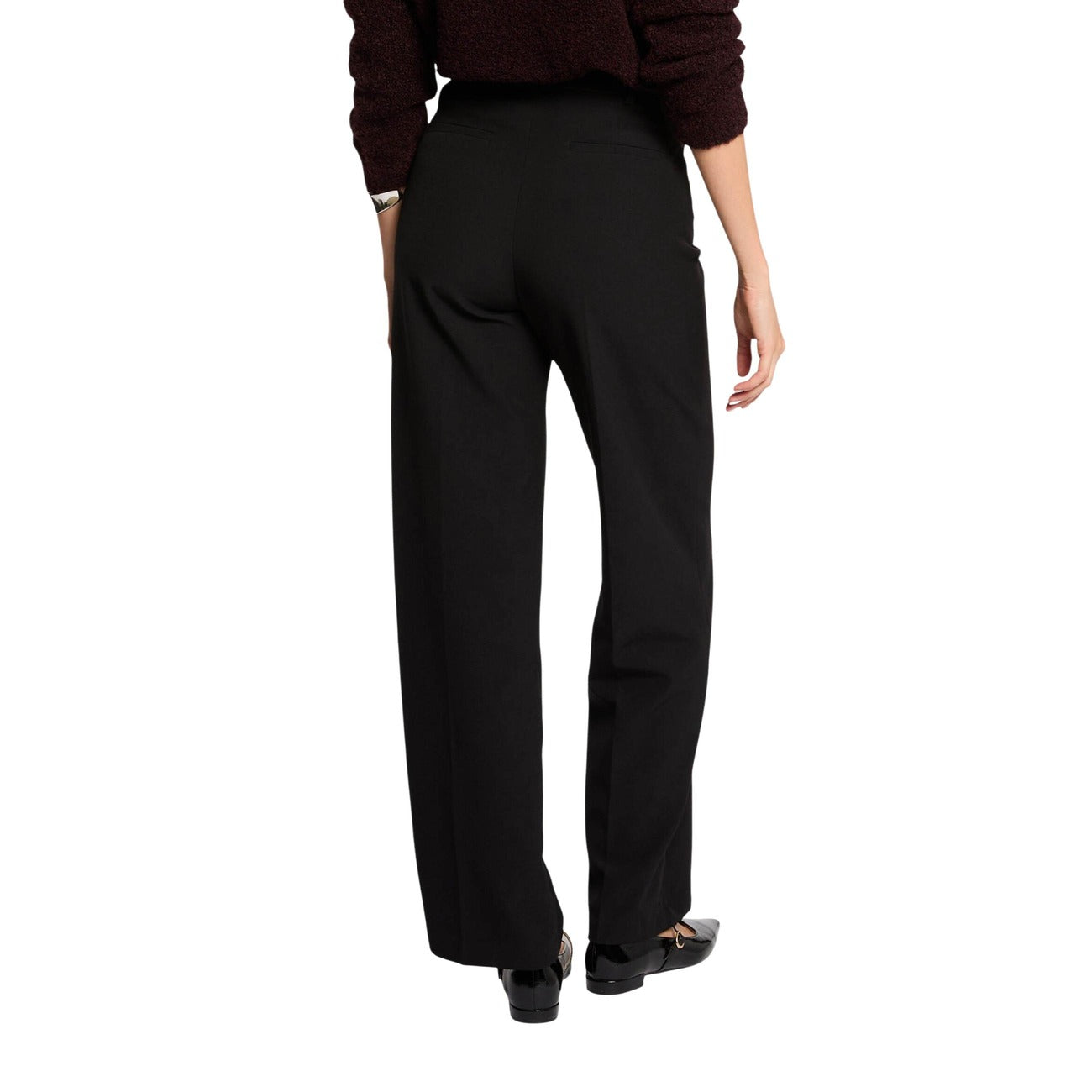 Morgan De Toi Stretch Broek Dames Zwart