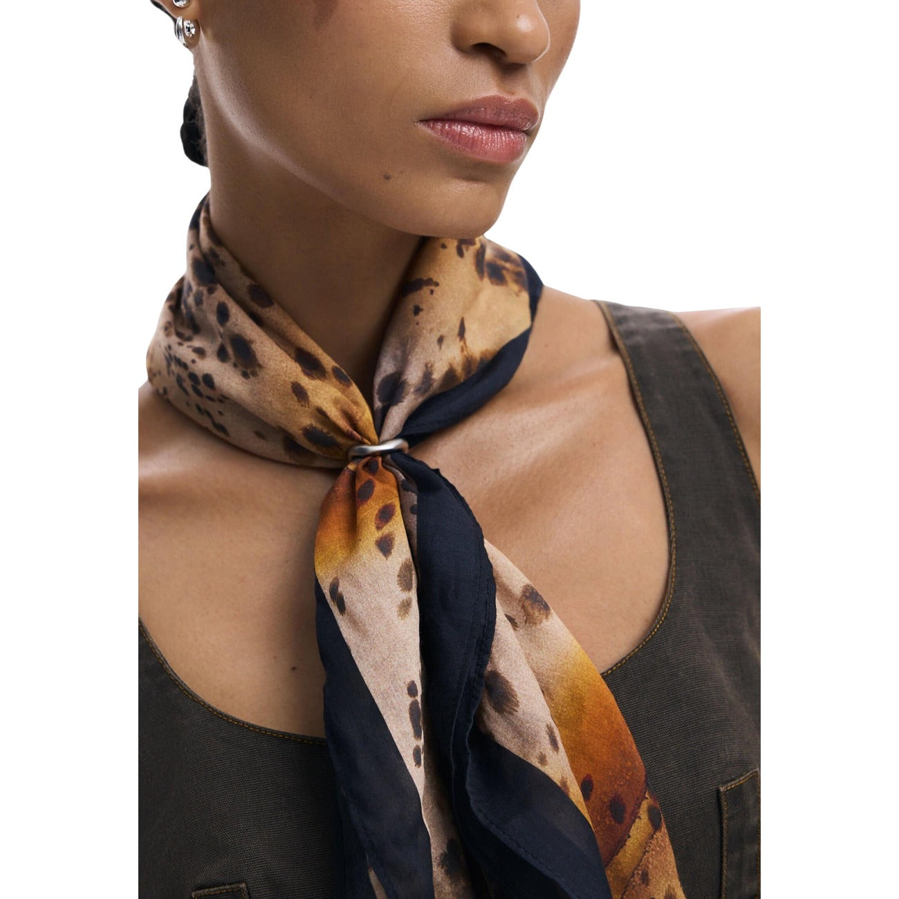 Desigual Sjaal Dames Beige