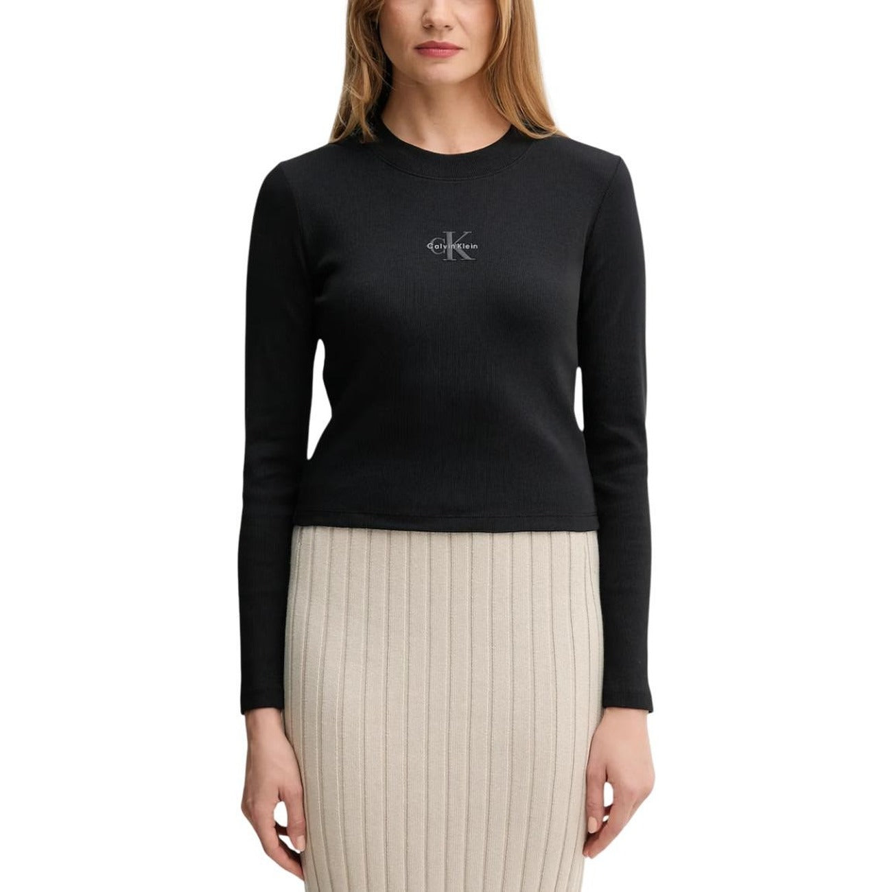Calvin Klein Jeans Trui Dames Wijnrood