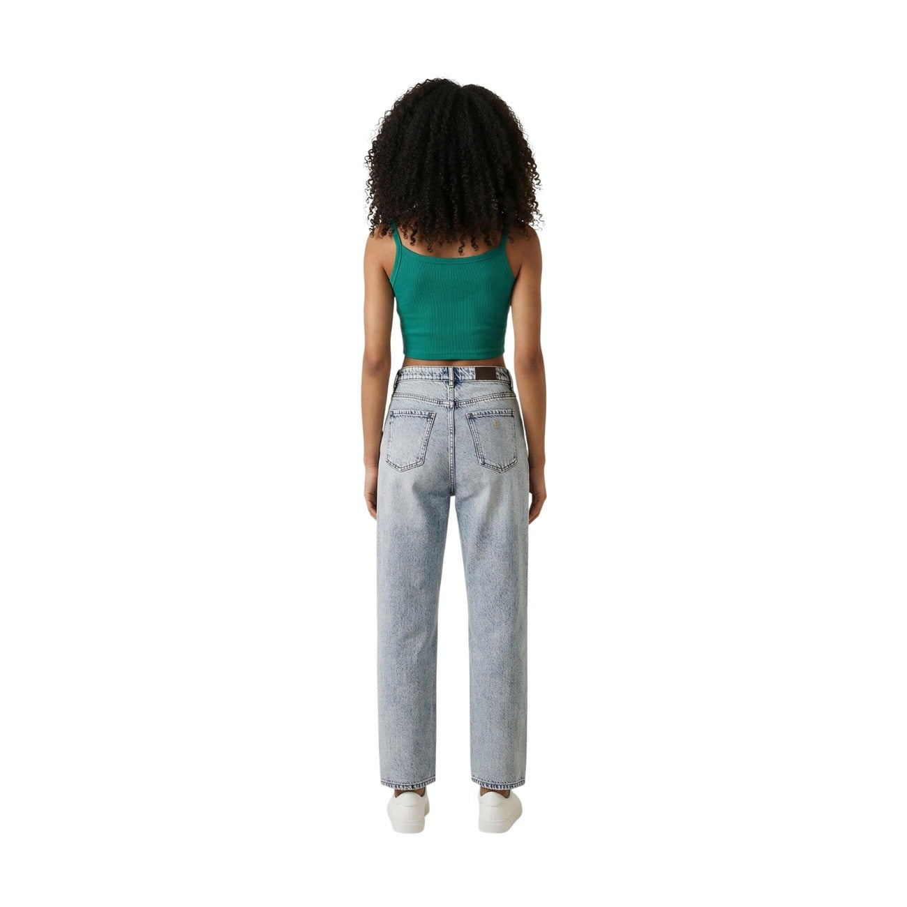 Calvin Klein Jeans Epaullet Top Dames Groen