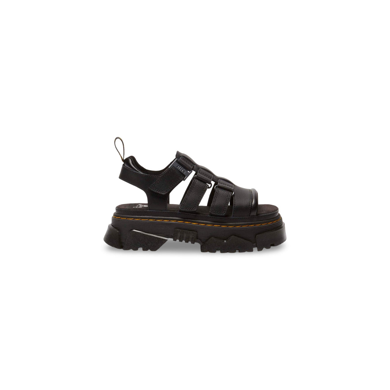 Dr. Martens Sandalen Dames Zwart Plateauzool