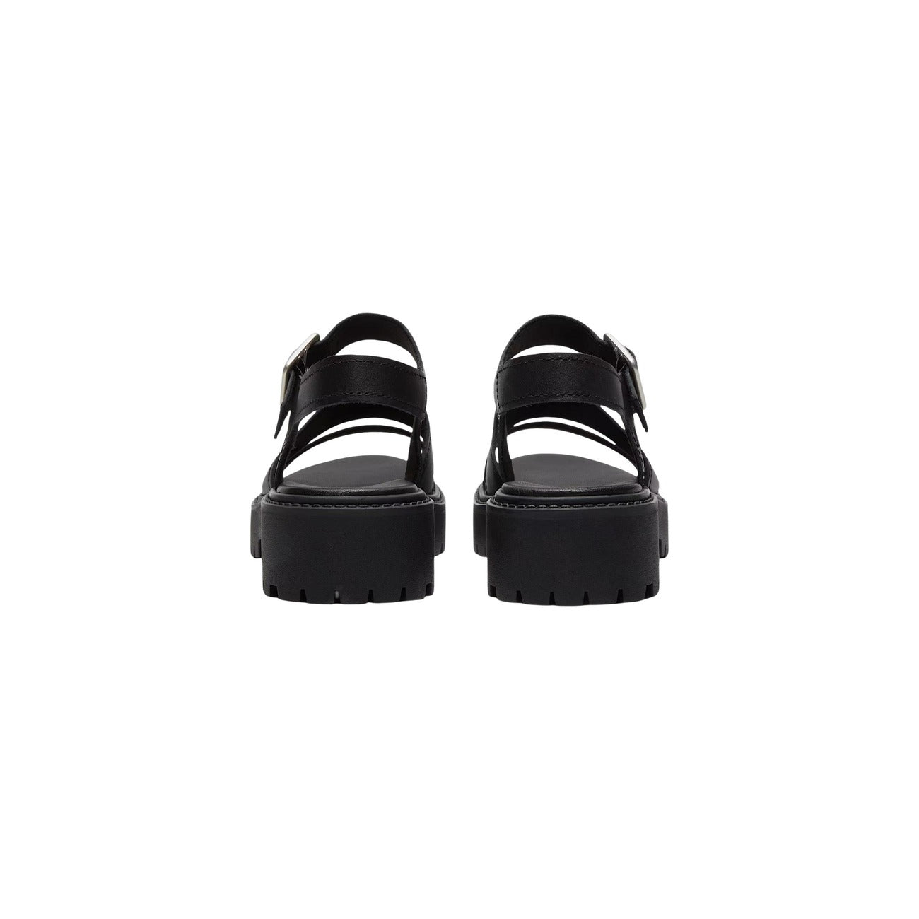Timberland Sandalen Dames Zwart Leer