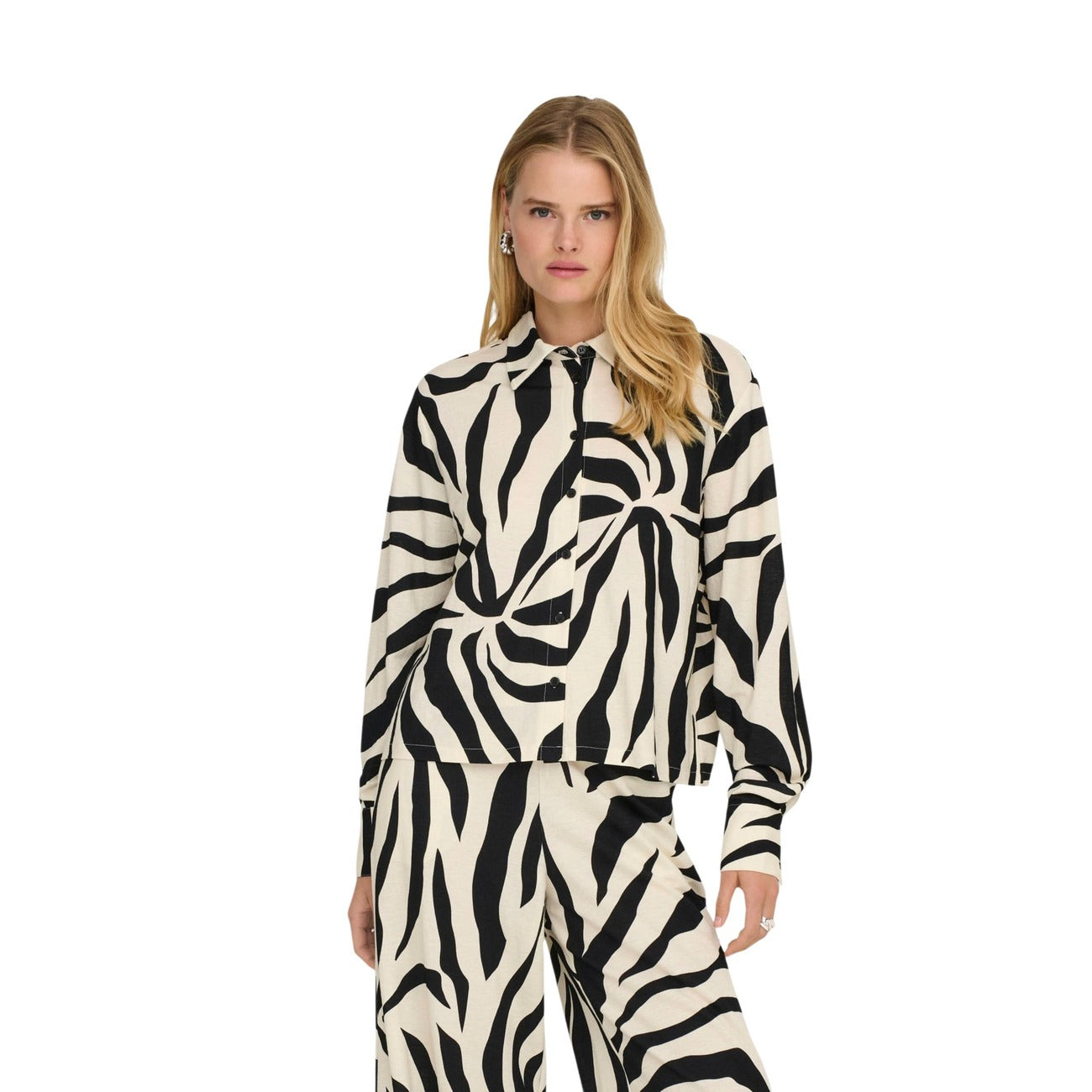 Only Shirt Dames Zwart