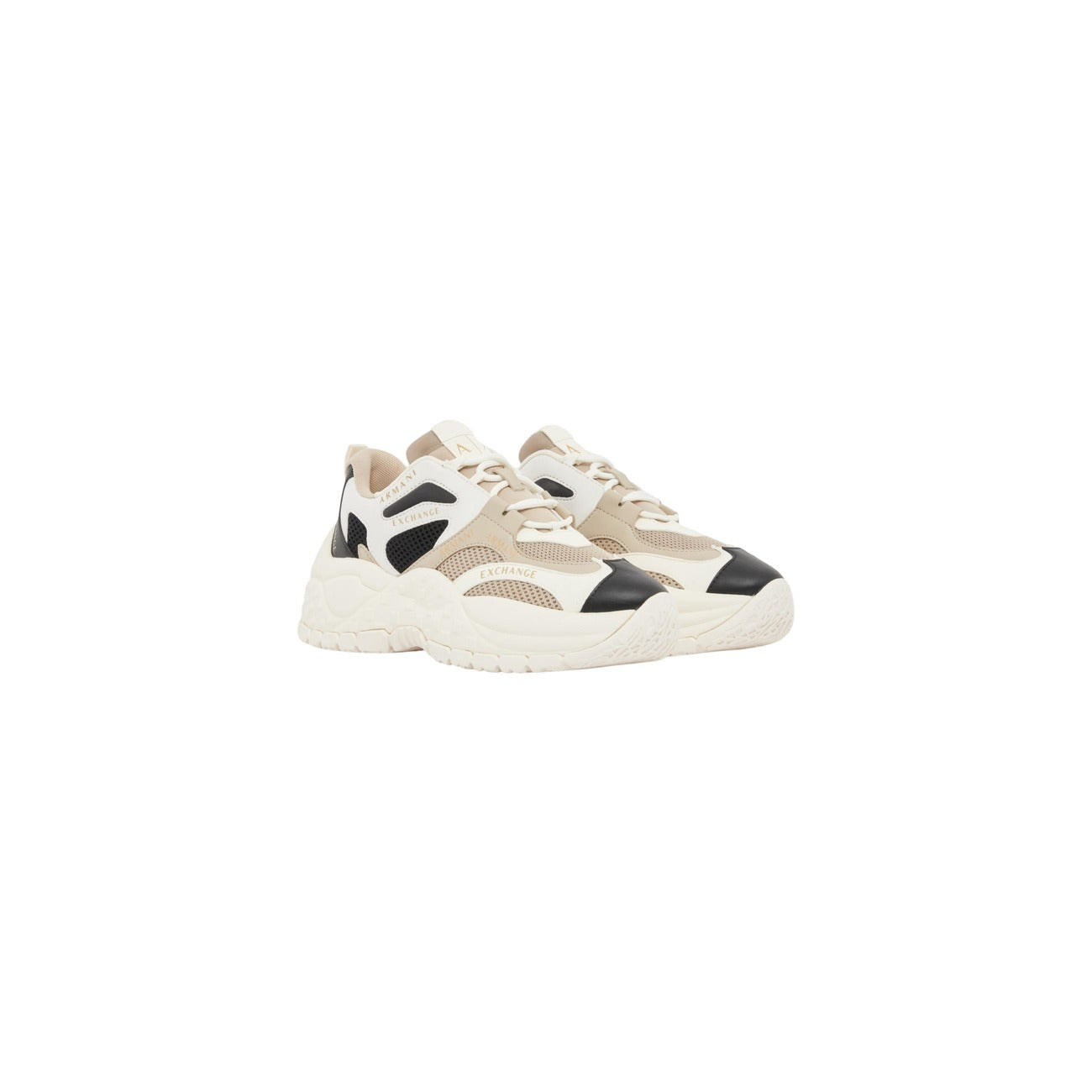 Armani Exchange Sneakers Dames Beige