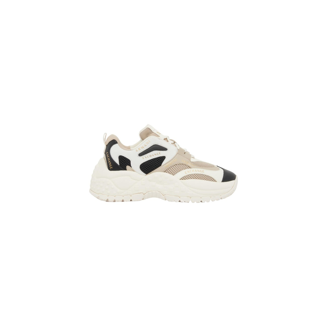 Armani Exchange Sneakers Dames Beige