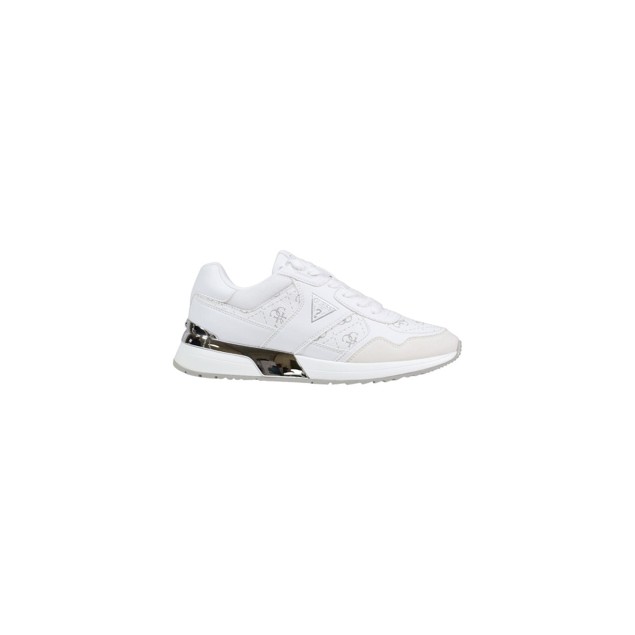 Guess Sneakers Dames Wit Leer