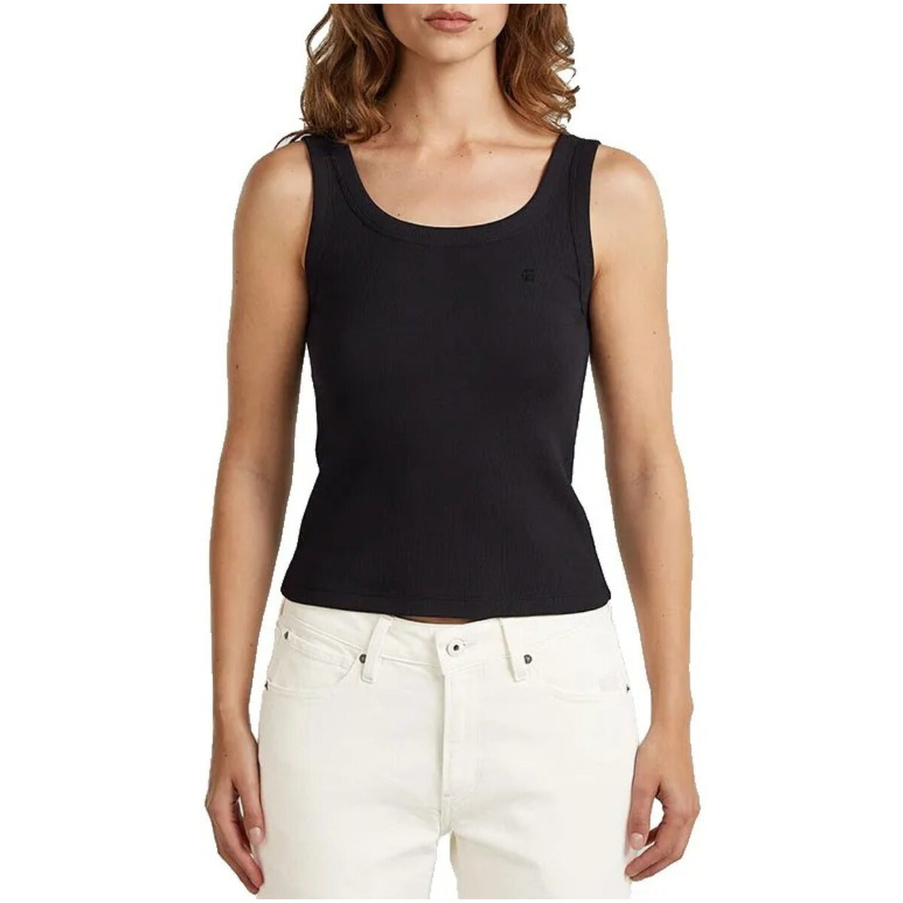 G-Star Raw Mouwloze Top Dames Zwart