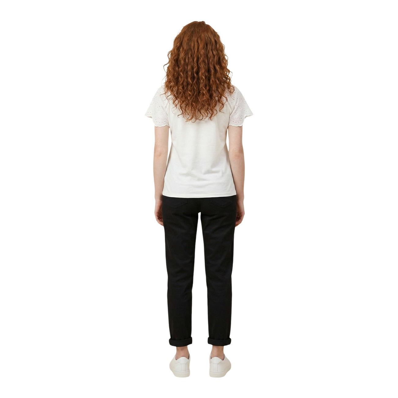 Morgan De Toi T-shirt Dames Wit