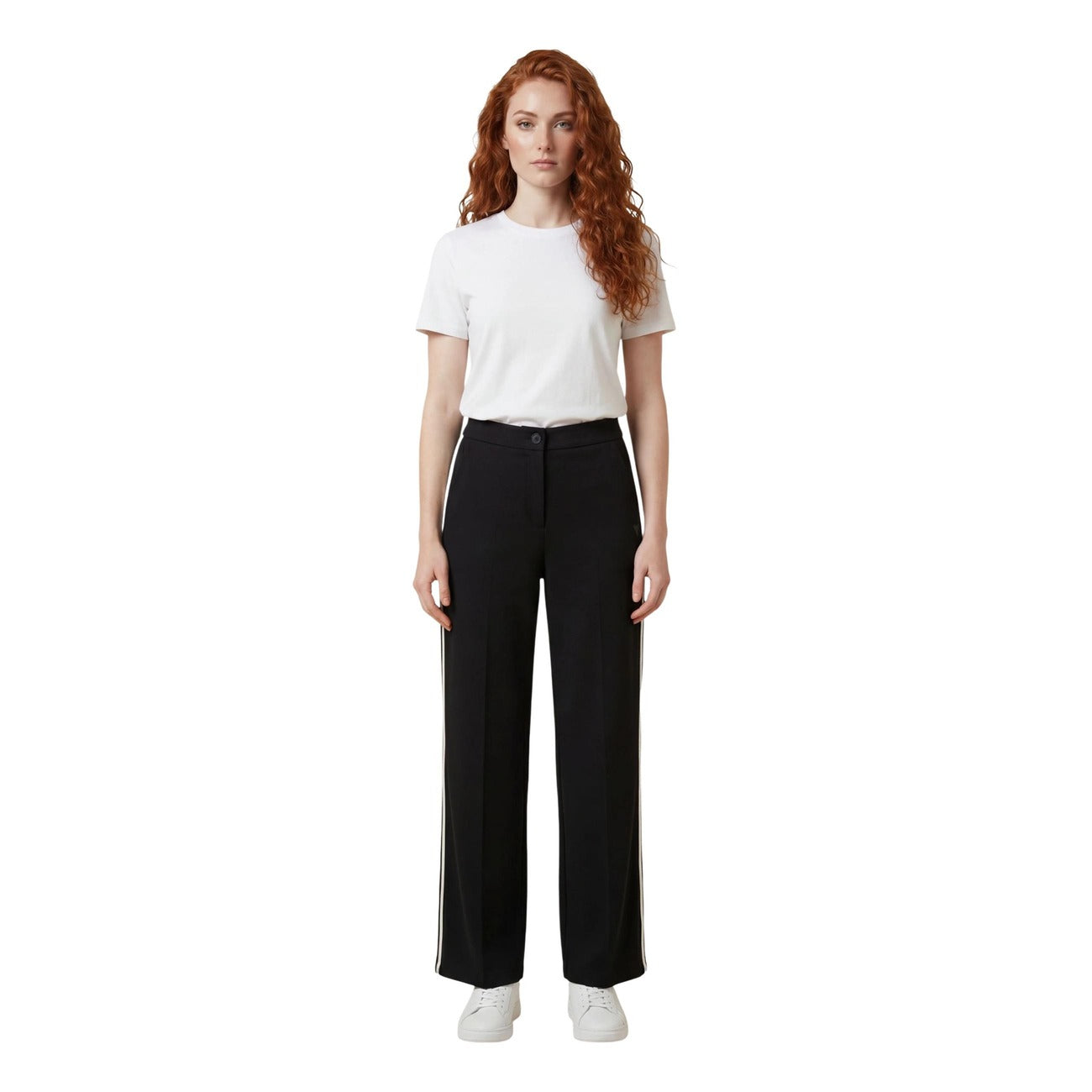 Guess Broek Dames Zwart