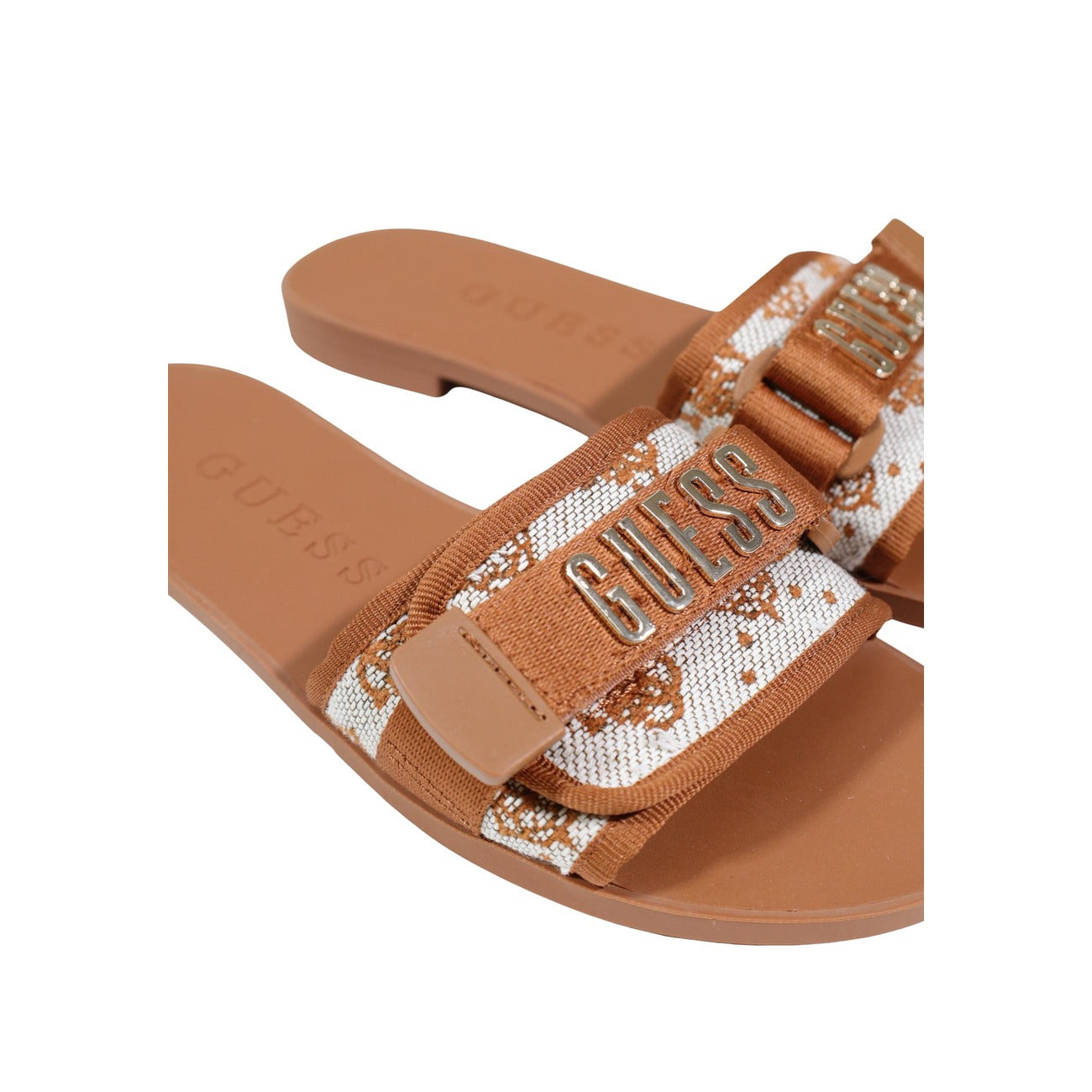 Guess Slippers Dames Camel