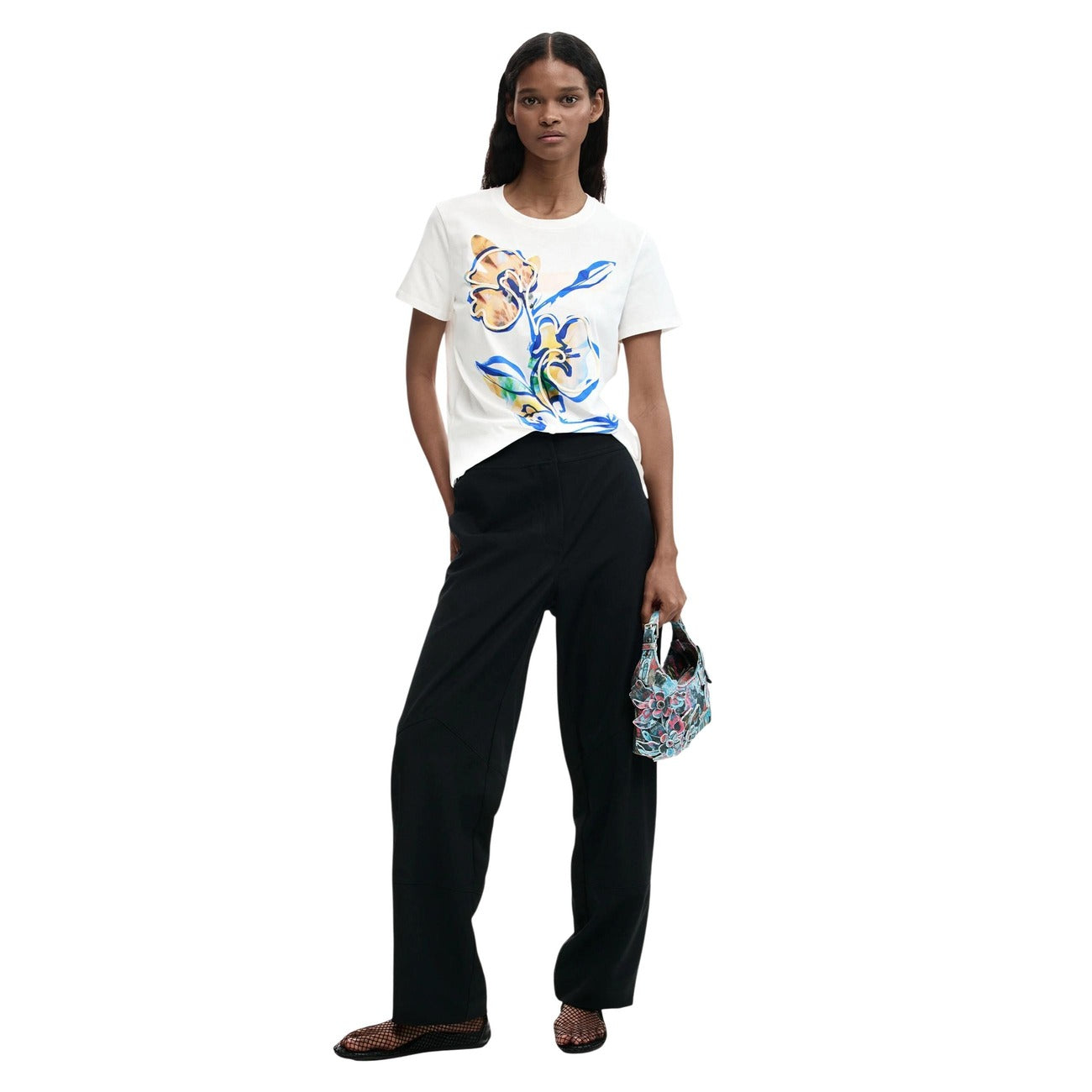 Desigual T-shirt Dames Wit