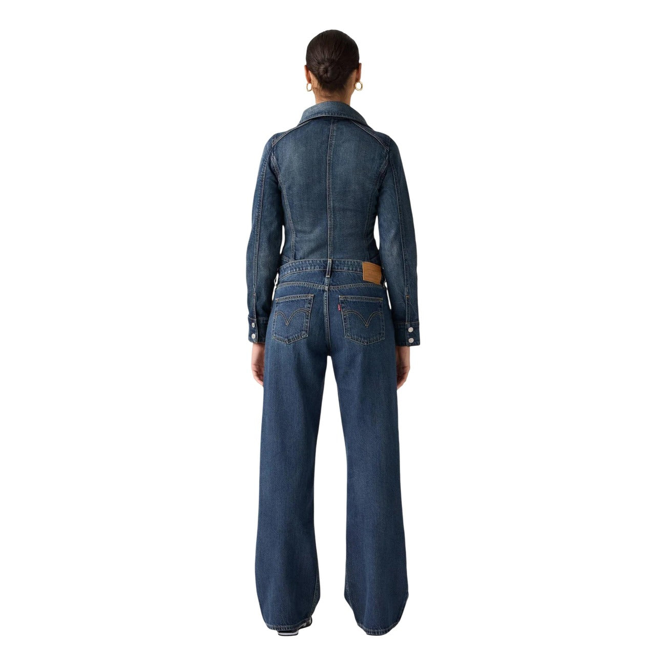 Levi's Gesleten Jeans Dames Blauw