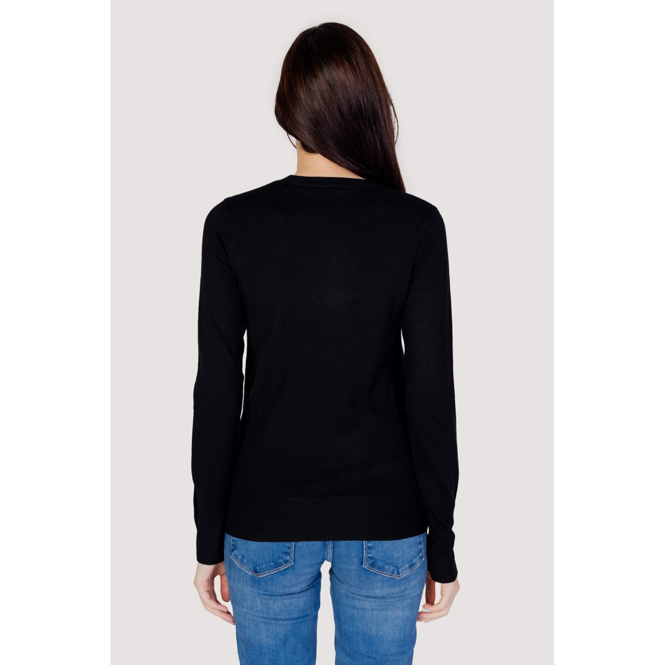 Guess Katoenen Trui Dames Zwart