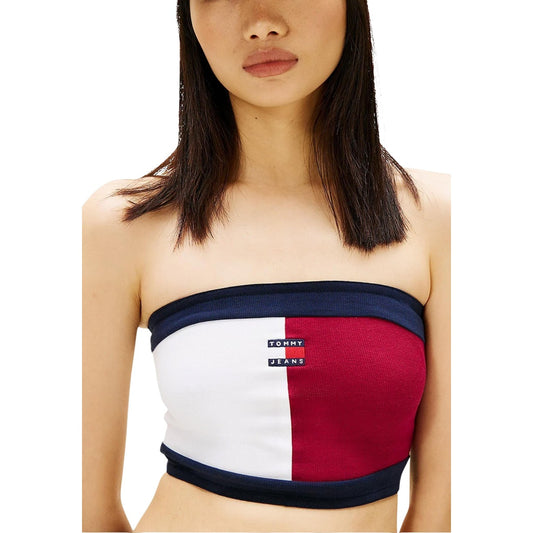 Tommy Hilfiger Jeans Top Dames Bordeaux