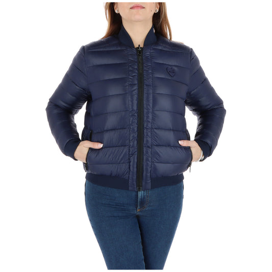 Love Moschino Windjack Dames Blauw – Print & 100% Polyester