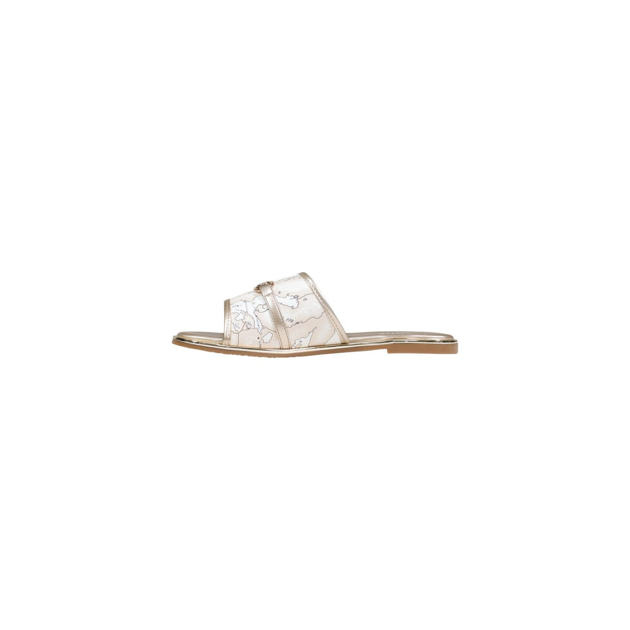 Alviero Martini Prima Classe Slippers Dames Beige Print