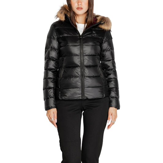 Blauer Windjack Dames Zwart – Capuchon & 100% Polyamide