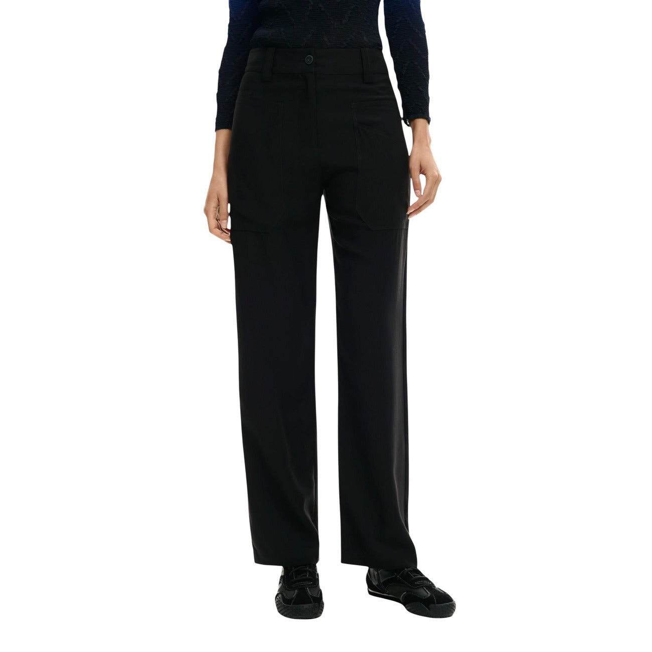 Desigual Broek Dames Zwart