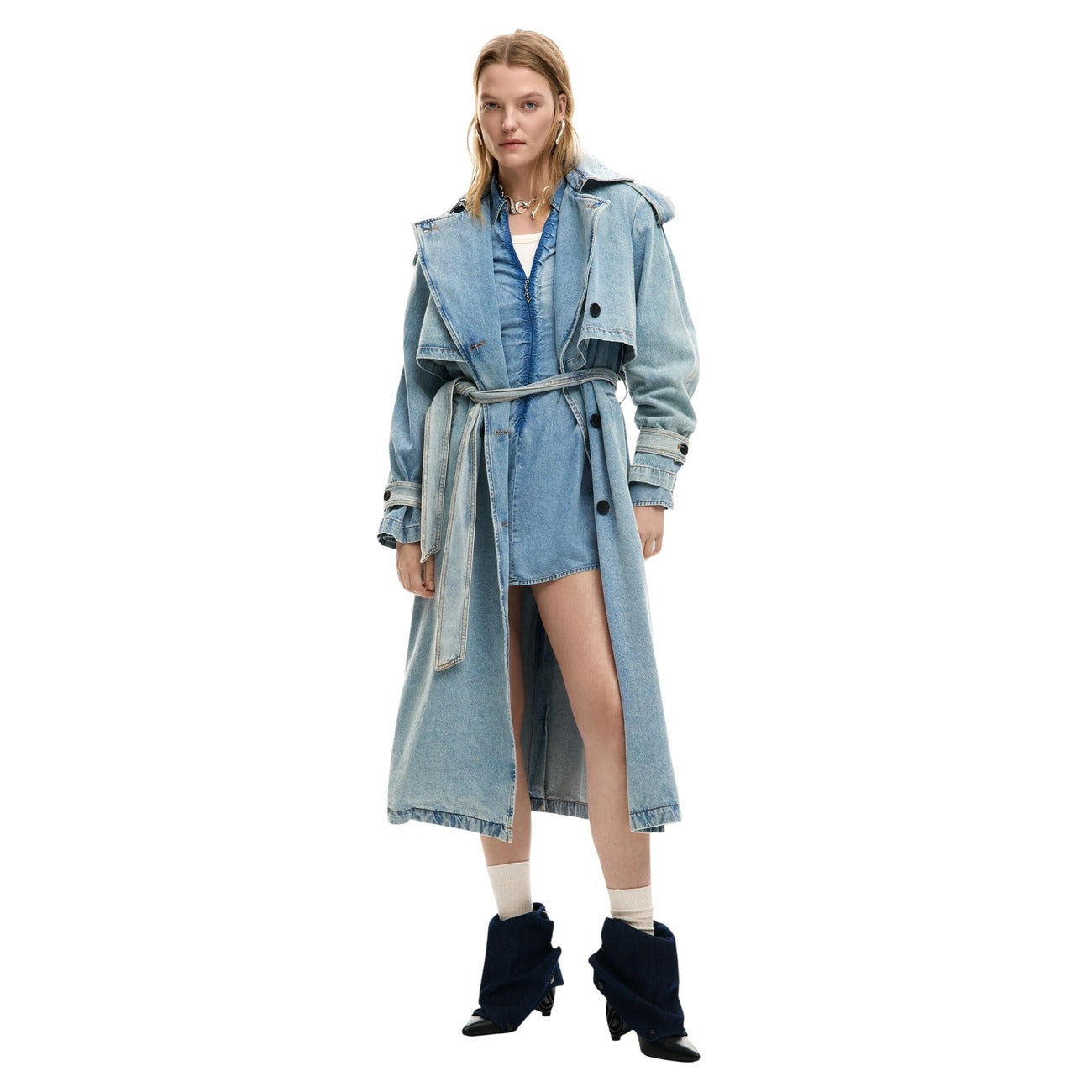 Desigual Jack Dames Lichtblauw