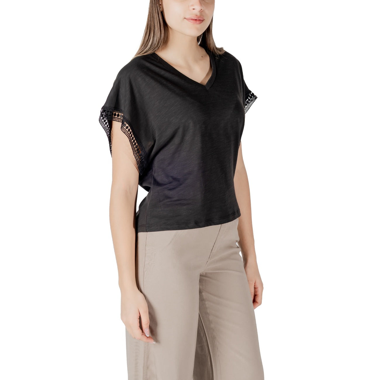 Ichi Blouse Dames Zwart