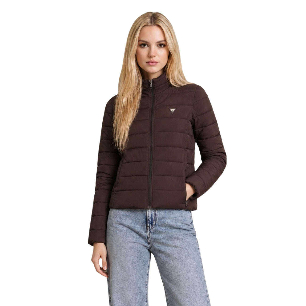 Guess Windjack Dames Bruin