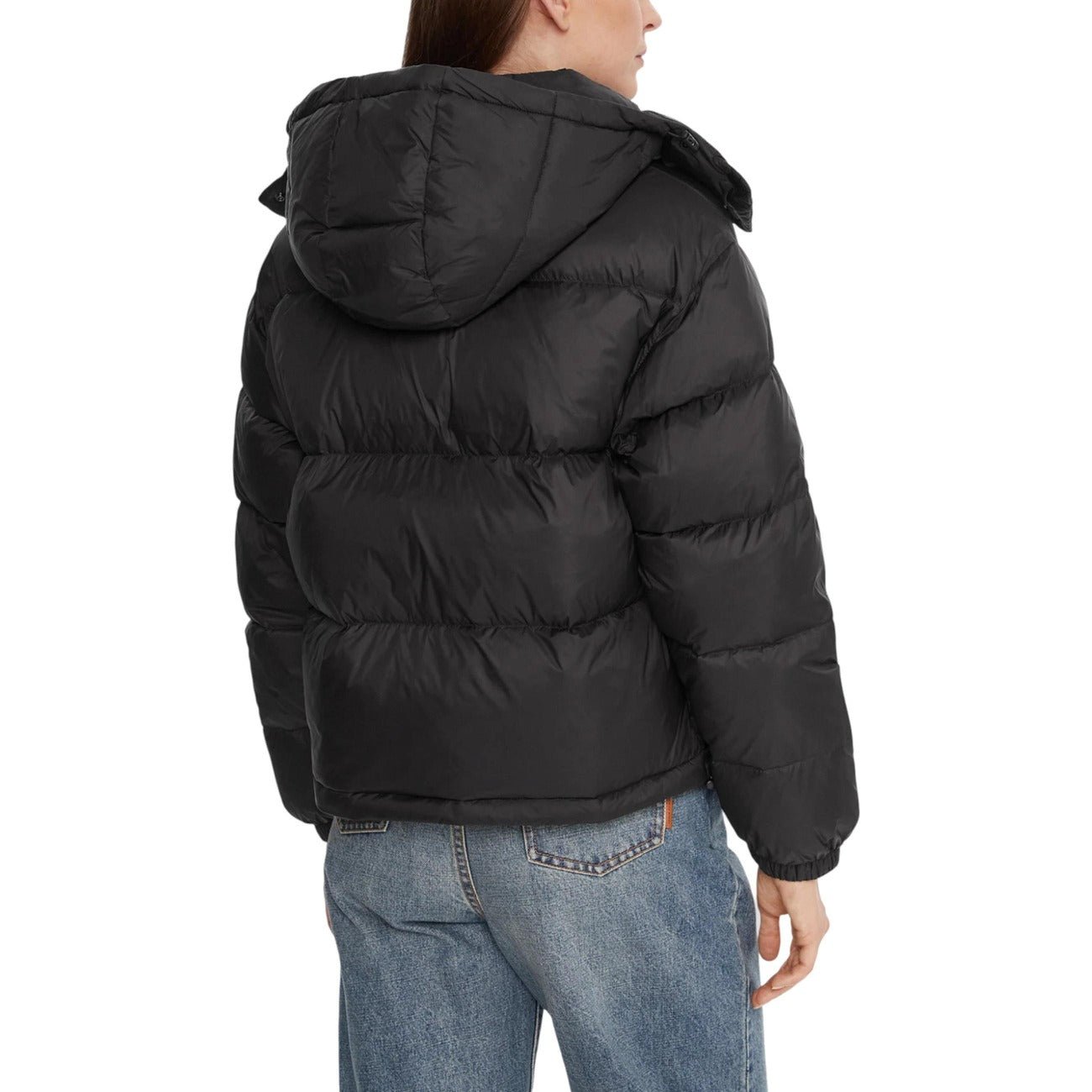 Calvin Klein Jeans Windjack Dames Zwart – Capuchon & 100% Polyamide