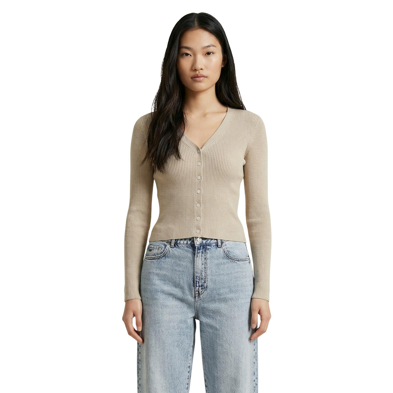 Only Cardigan Dames Beige