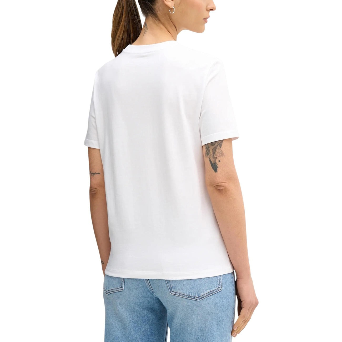 Calvin Klein Jeans T-shirt Dames Wit