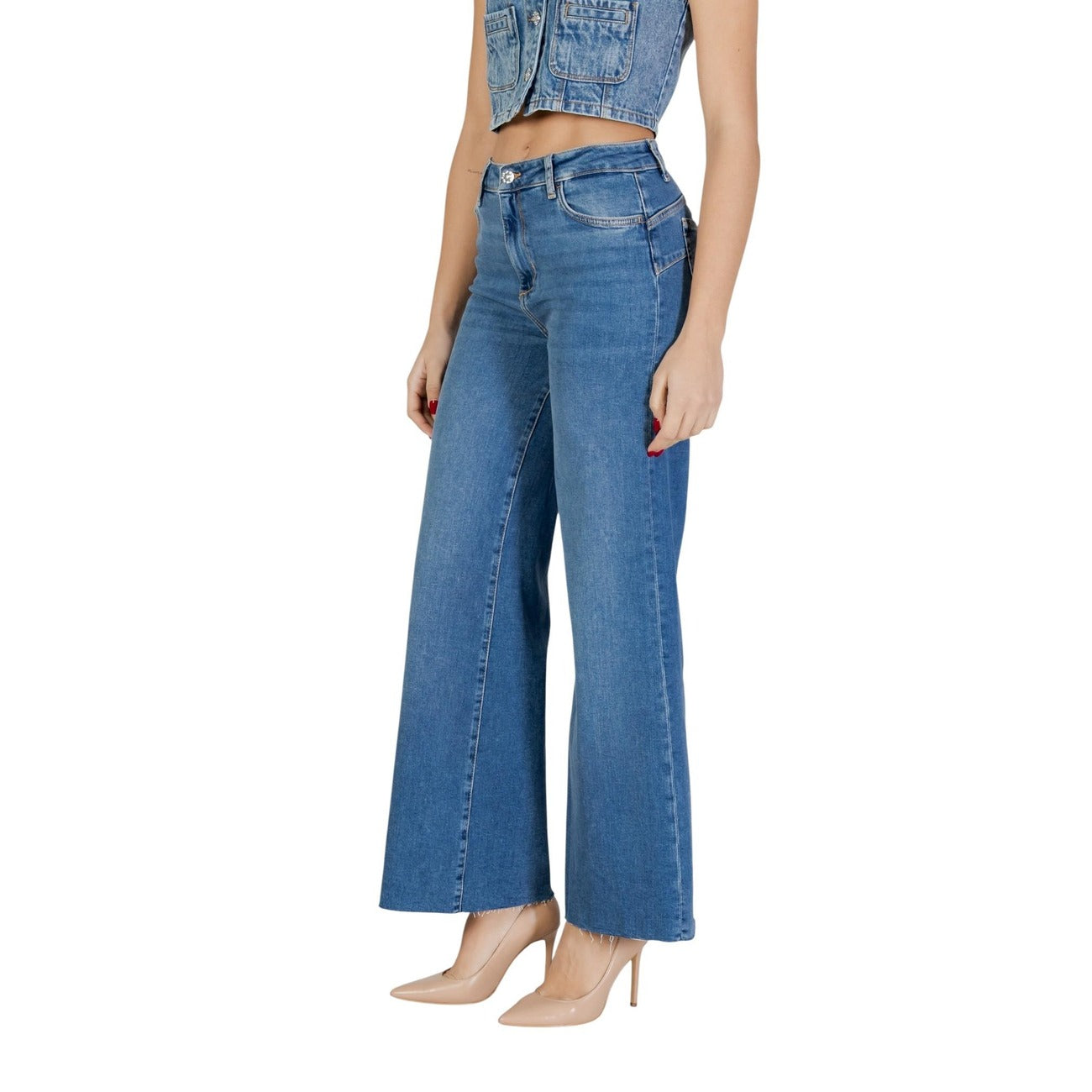 Liu Jo Jeans Dames Blauw Slim Fit