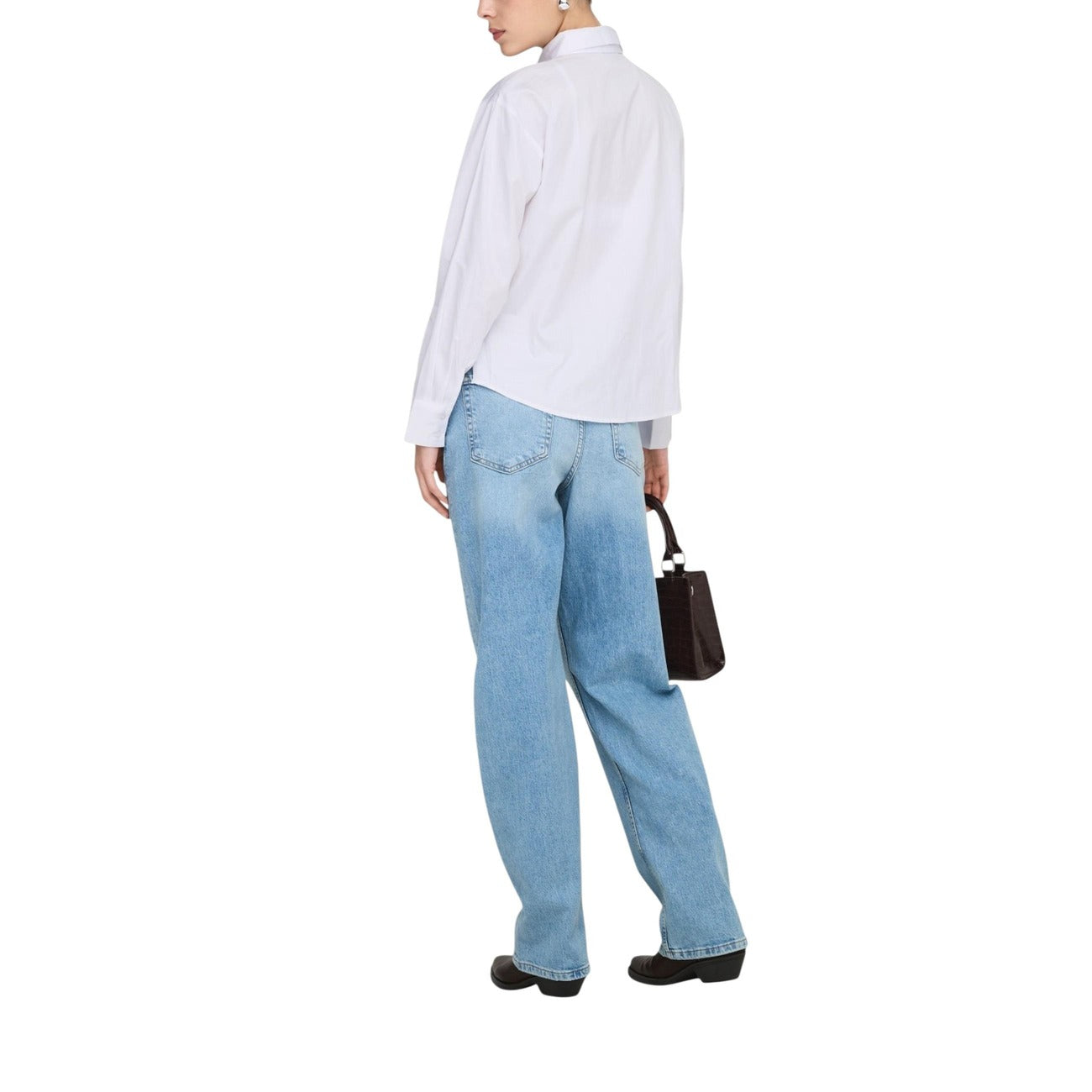 Jacqueline De Yong Shirt Dames Wit