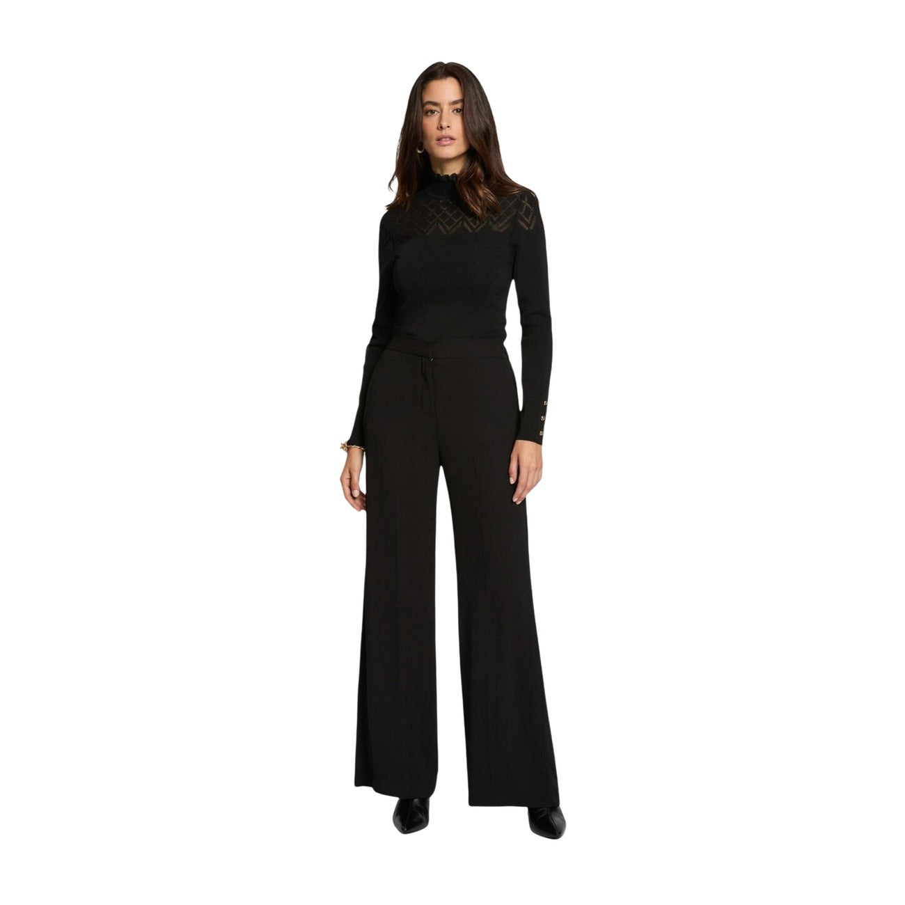 Morgan De Toi Broek Dames Zwart
