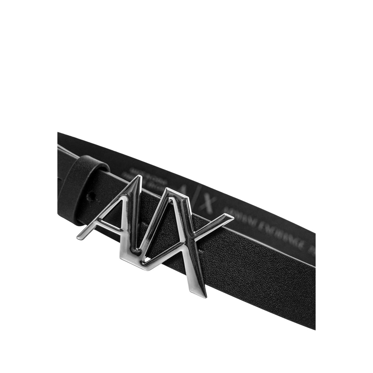 Armani Exchange Riem Dames Zwart Leer
