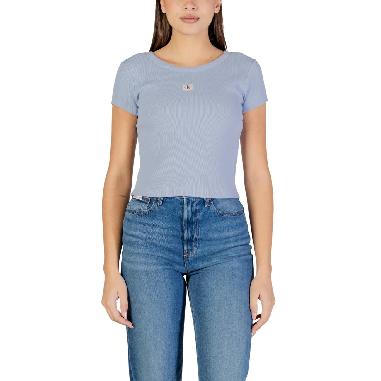 Calvin Klein Jeans T-shirt Dames Blauw