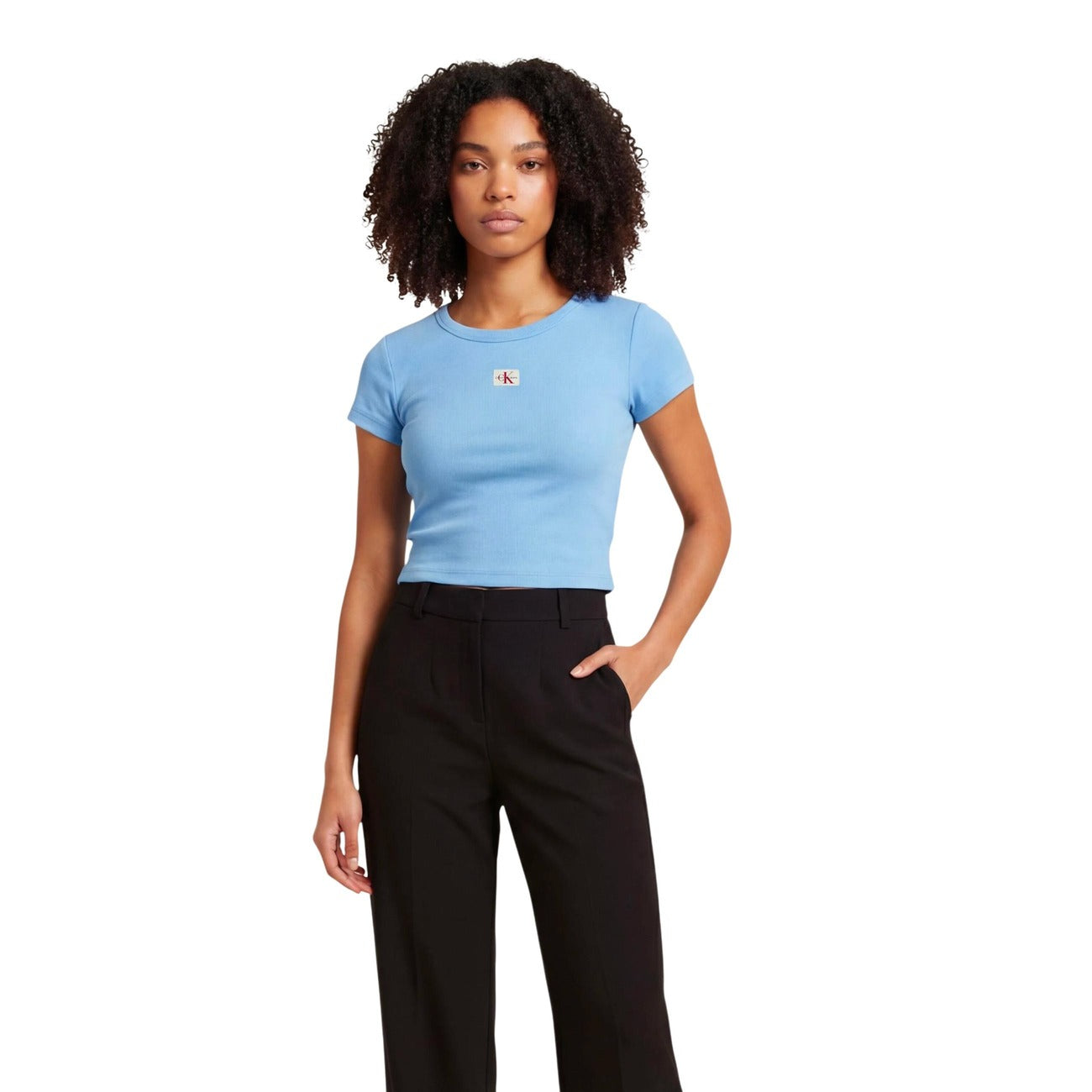 Calvin Klein Jeans T-shirt Dames Zwart