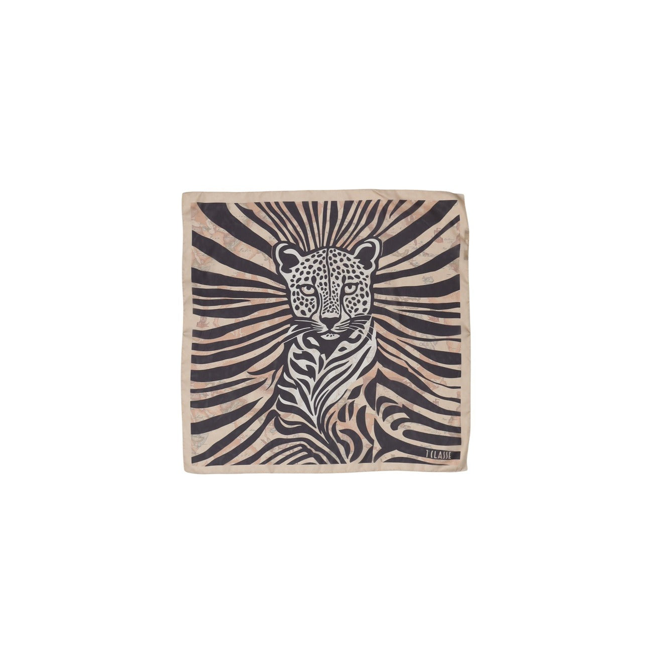 Alviero Martini Prima Classe Sjaal Dames Zwart Print