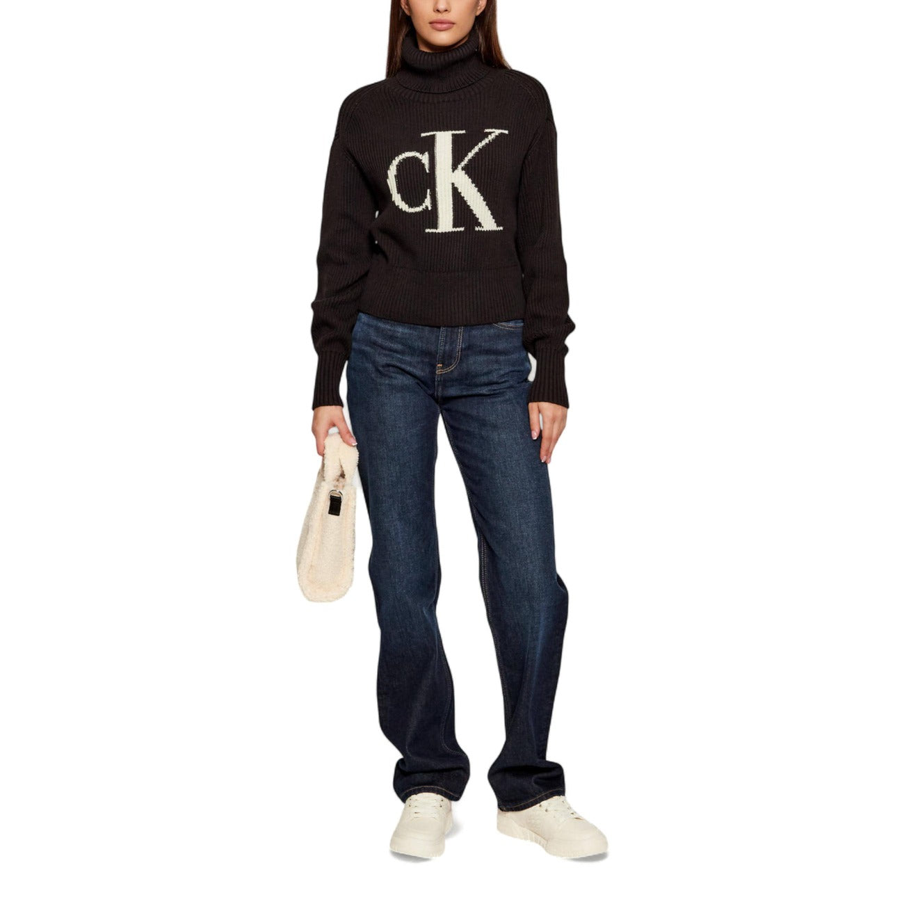 Calvin Klein Jeans Trui Dames Zwart