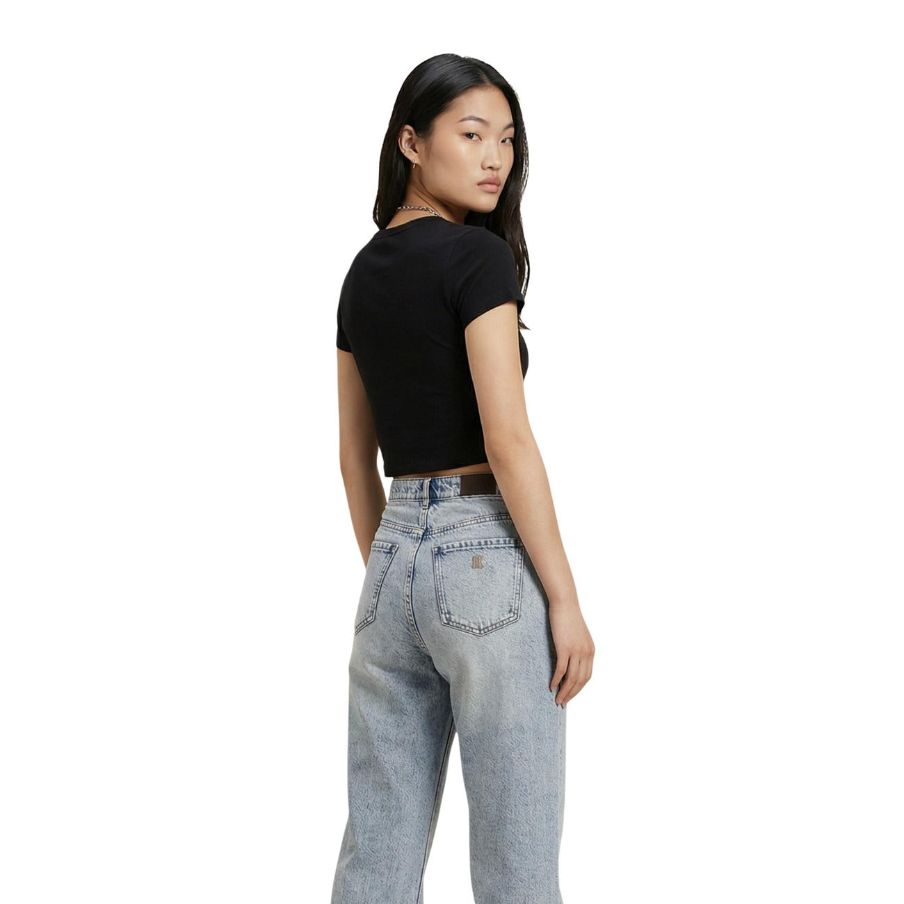 Calvin Klein Jeans T-shirt Dames Zwart