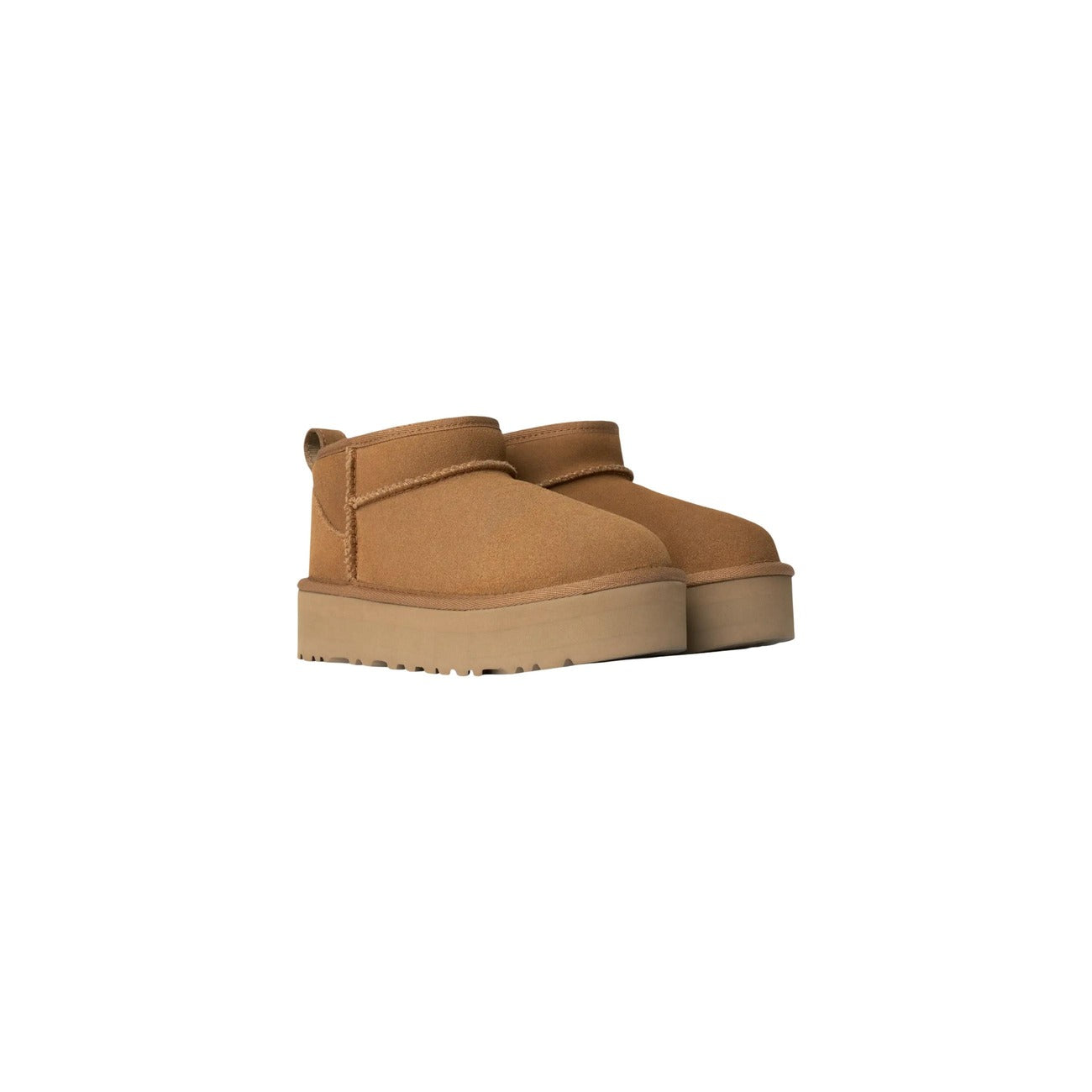 UGG Plateaulaarzen Dames Beige Suède