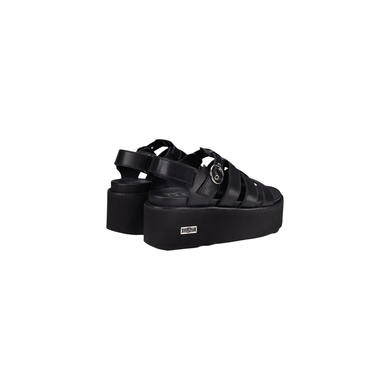 Cult Sandalen Dames Zwart Gesp