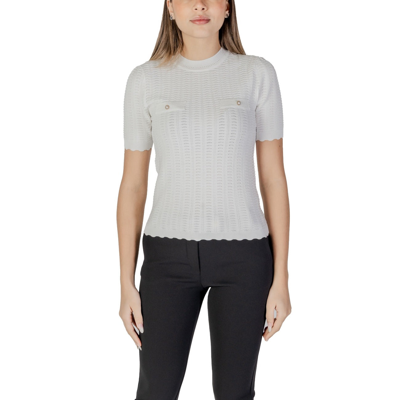 Morgan De Toi T-shirt Dames Wit