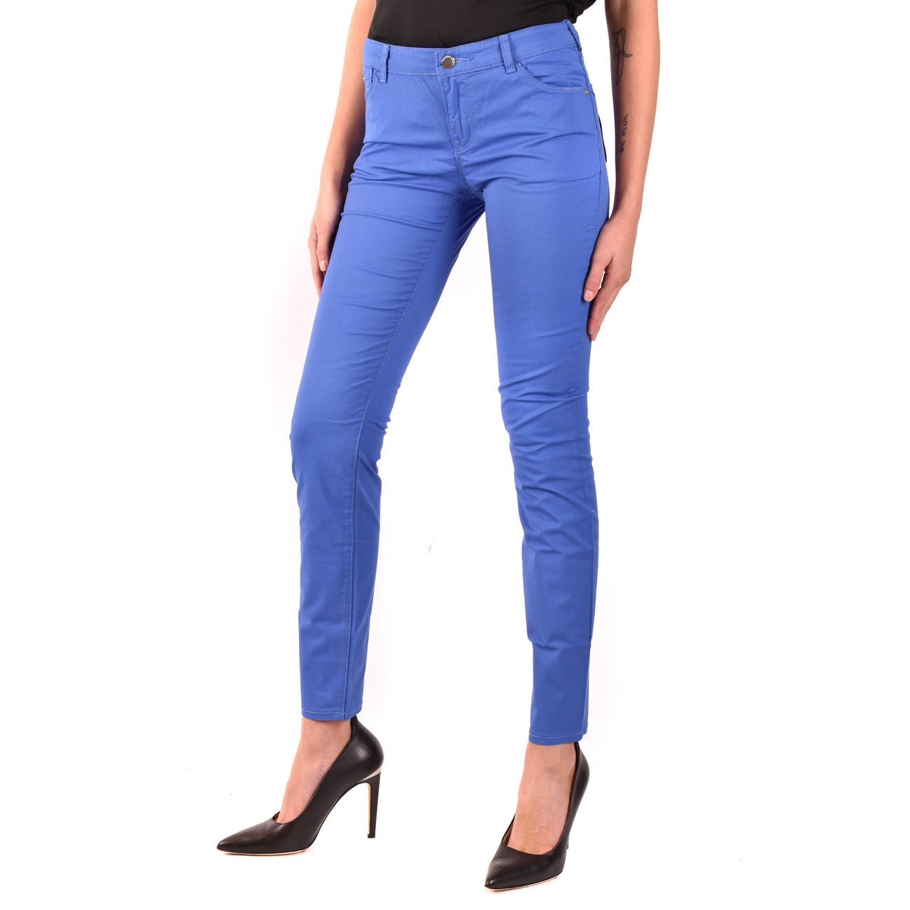 Emporio Armani Broek Dames Blauw