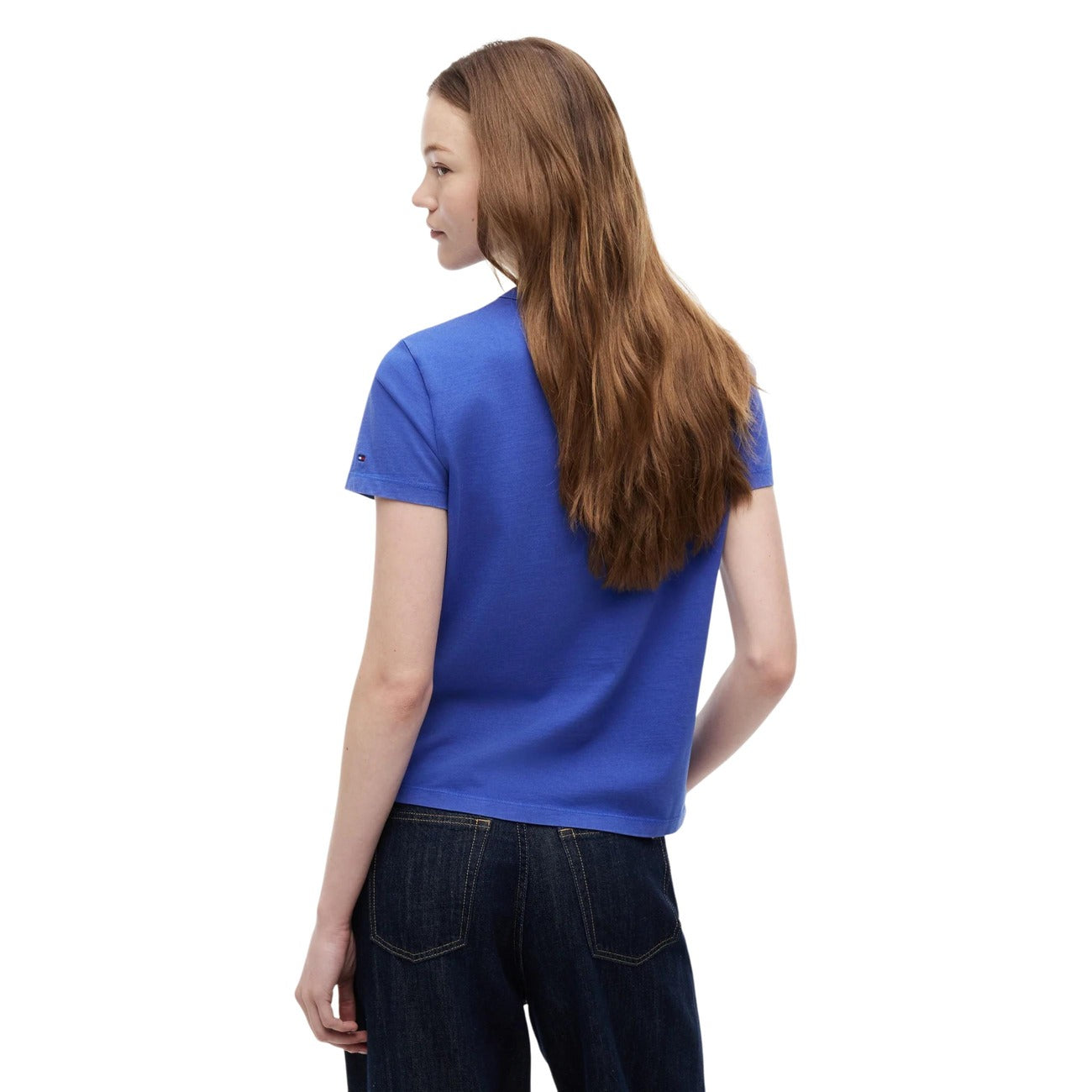 Tommy Hilfiger Jeans T-shirt Dames Bluaw